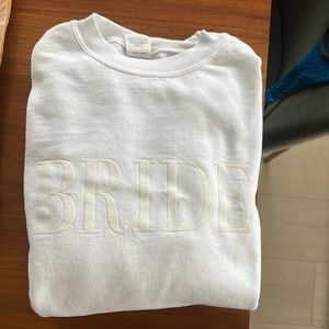 White Bride Sweatshirt